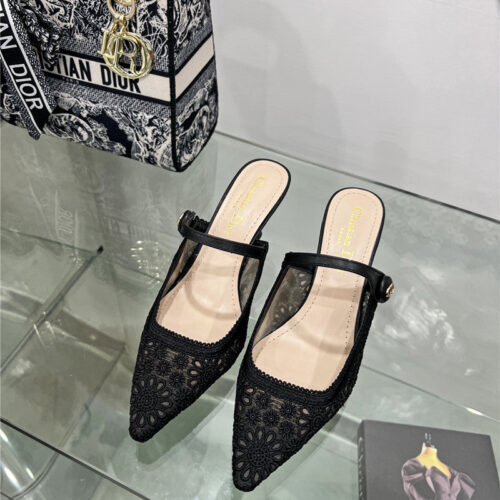 High Quality Luxury Dior Webbing Back Air Sandals – Style 16614 alternate view