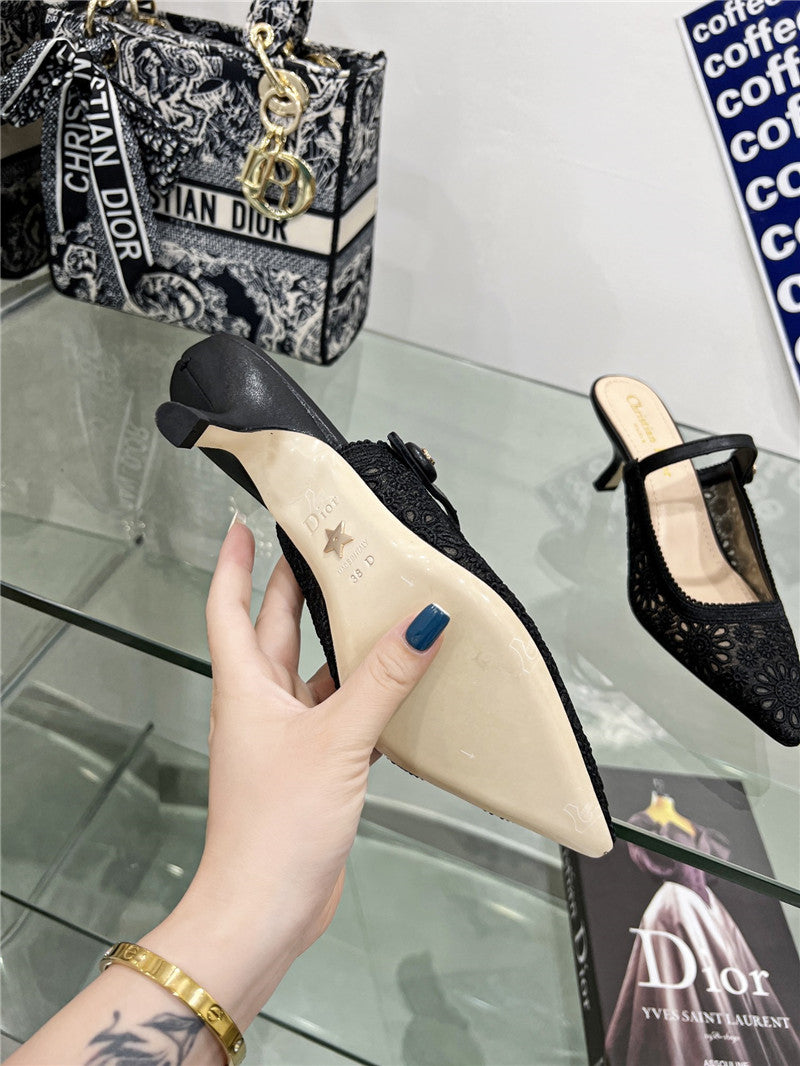 High Quality Luxury Dior Webbing Back Air Sandals – Style 16614 product detail