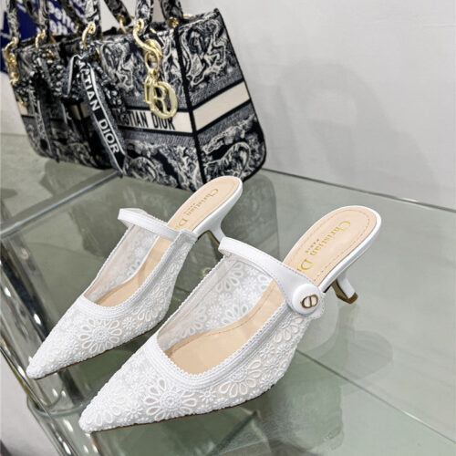 High Quality Luxury Dior Webbing Back Air Sandals alternate view
