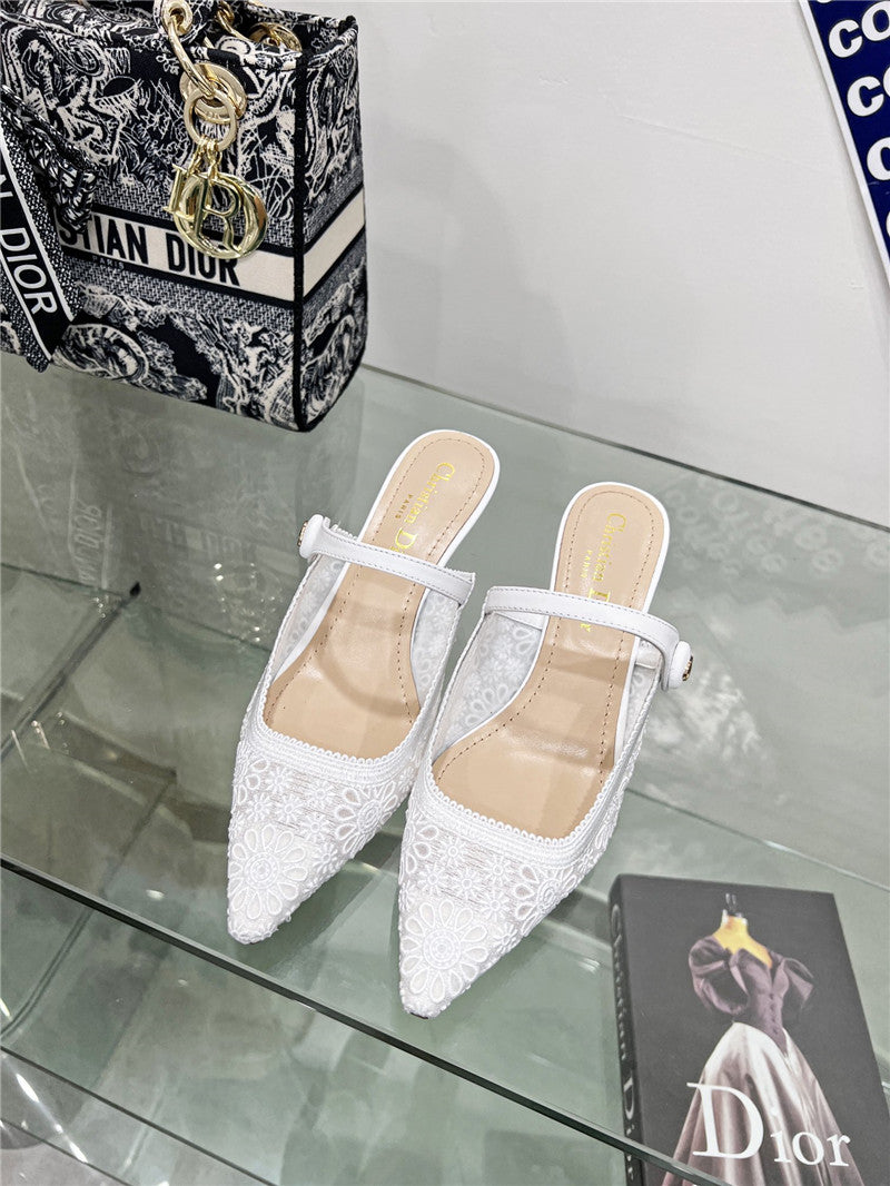 High Quality Luxury Dior Webbing Back Air Sandals