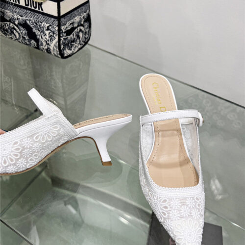 High Quality Luxury Dior Webbing Back Air Sandals product detail