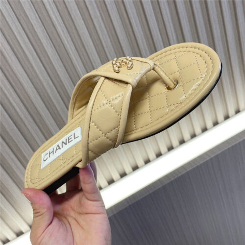 High Quality Luxury Chanel New Flip Flops – Style 87782 product detail