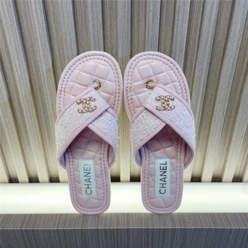 High Quality Luxury Chanel New Flip Flops – Style 79302 product detail