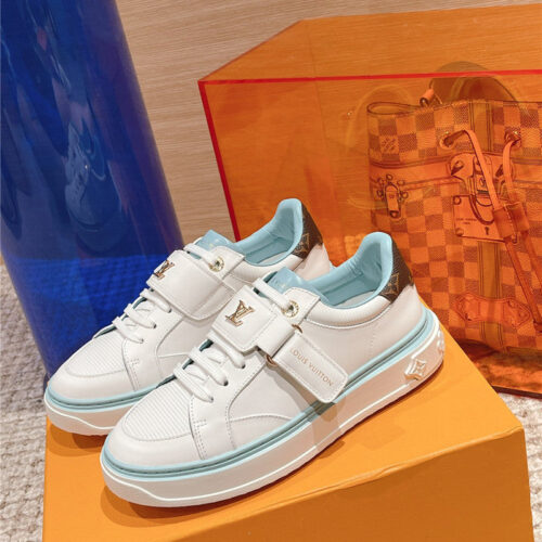 High Quality Luxury Louis Vuitton New White Shoes