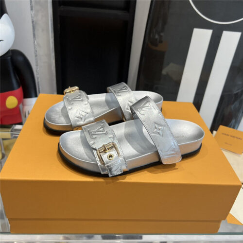 High Quality Luxury Louis Vuitton Spring Summer Beach Slippers – Style 86979