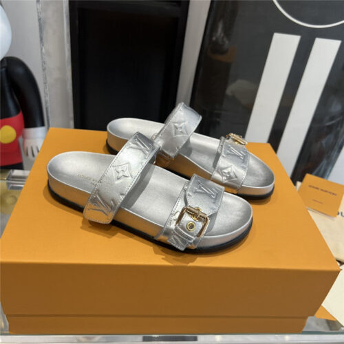 High Quality Luxury Louis Vuitton Spring Summer Beach Slippers – Style 86979 alternate view
