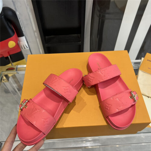 High Quality Luxury Louis Vuitton Spring Summer Beach Slippers – Style 32163 product detail