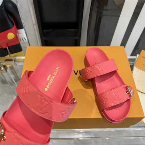High Quality Luxury Louis Vuitton Spring Summer Beach Slippers – Style 32163 product detail