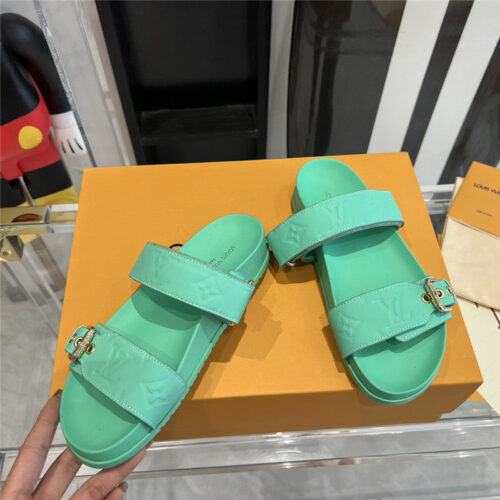 High Quality Luxury Louis Vuitton Spring Summer Beach Slippers product detail