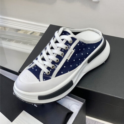High Quality Luxury Chanel Platform Canvas Half Drag product detail