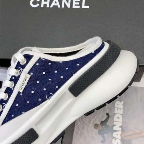 High Quality Luxury Chanel Platform Canvas Half Drag product detail