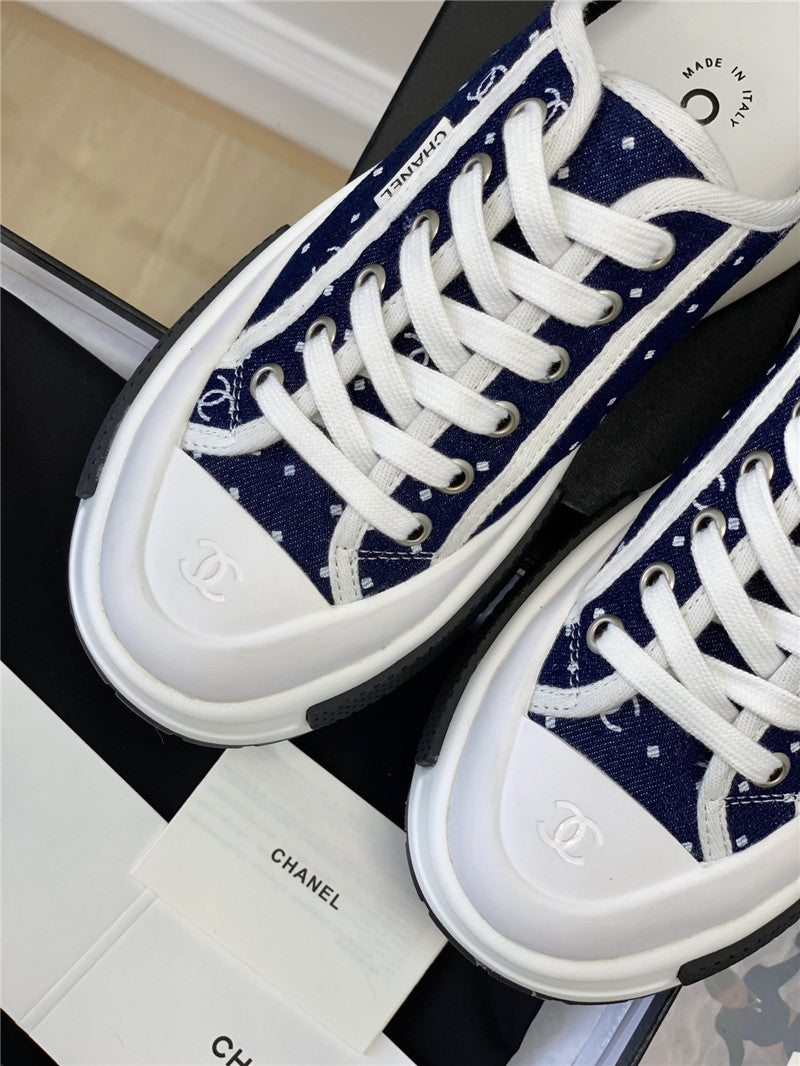 High Quality Luxury Chanel Platform Canvas Half Drag product detail