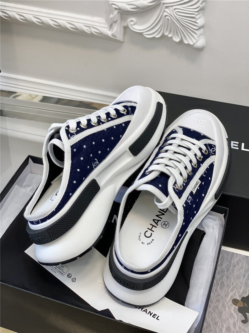 High Quality Luxury Chanel Platform Canvas Half Drag product detail