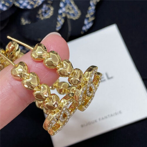 High Quality Luxury Chanel Love Double C Earrings product detail