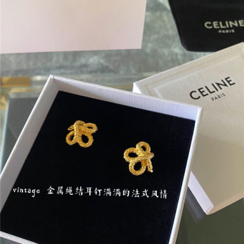 High Quality Luxury Celine Vintage Earrings