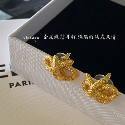 High Quality Luxury Celine Vintage Earrings product detail