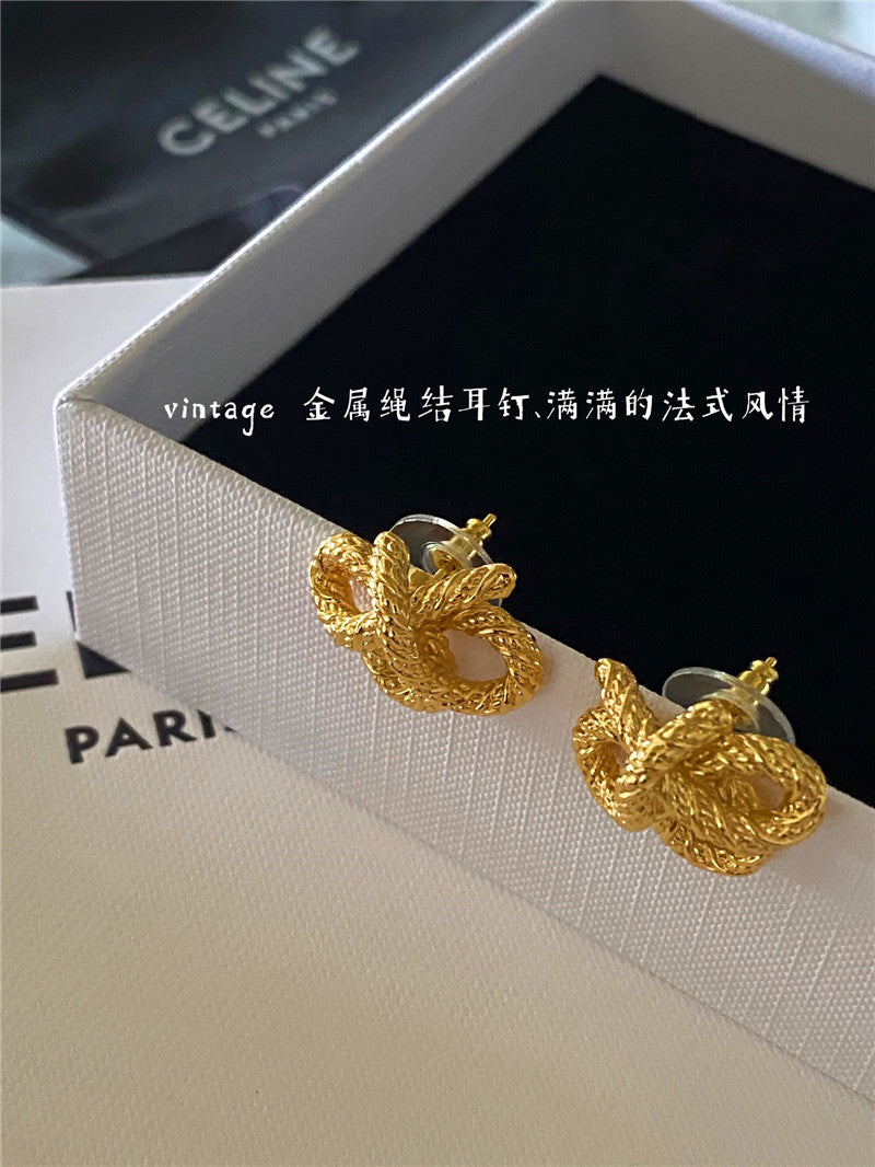 High Quality Luxury Celine Vintage Earrings product detail