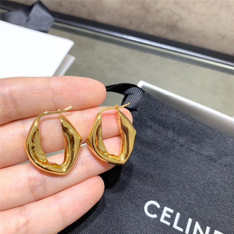 High Quality Luxury Celine New Simple Earrings product detail