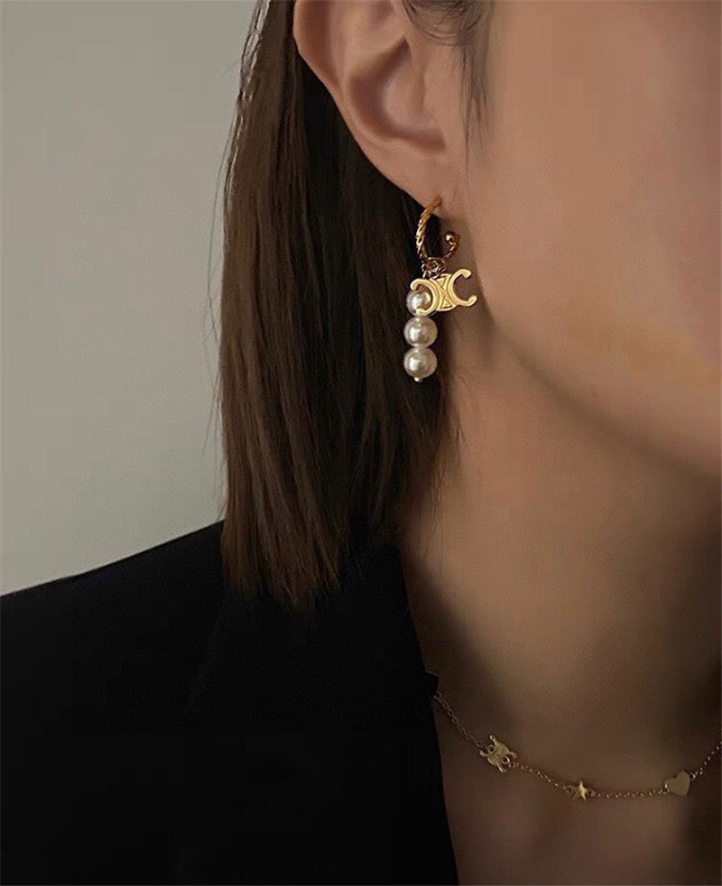 High Quality Luxury Celine Arc De Triomphe Variety Tassel Earrings – Style 49564 product detail