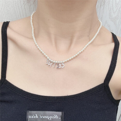 High Quality Luxury Celine Fashion Versatile Necklace alternate view