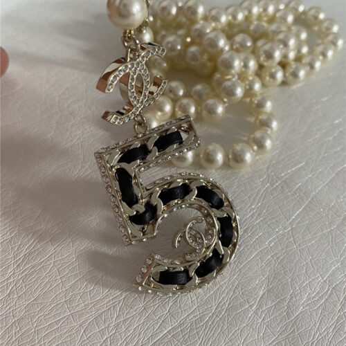 High Quality Luxury Chanel No. 5 Pearl Necklace product detail