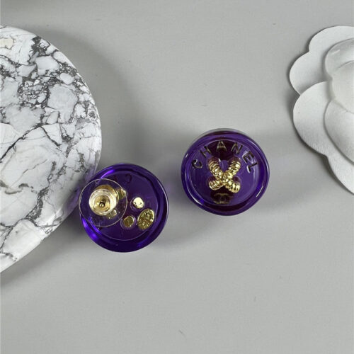High Quality Luxury Chanel Button Small Stud Earrings product detail