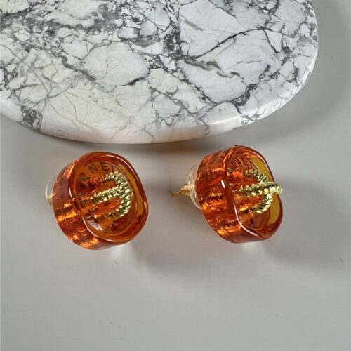 High Quality Luxury Chanel Button Small Stud Earrings product detail