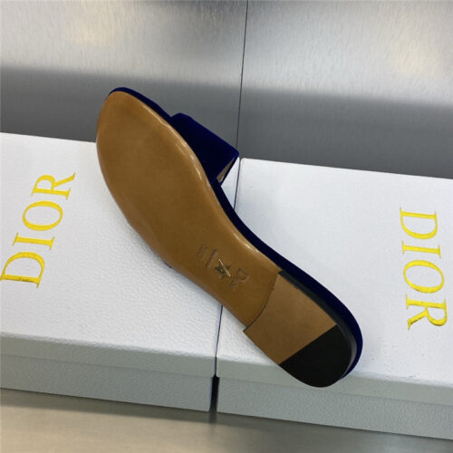 High Quality Luxury Dior Cd Letter Logo Metal Buckle Flat Color Block Sandals – Style 21734 product detail