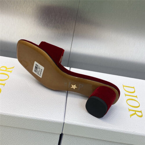 High Quality Luxury Dior Cd Letter Logo Metal Buckle Flat Color Block Sandals – Style 52771 product detail