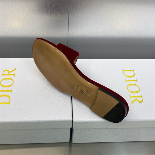 High Quality Luxury Dior Cd Letter Logo Metal Buckle Flat Color Block Sandals – Style 39238 product detail