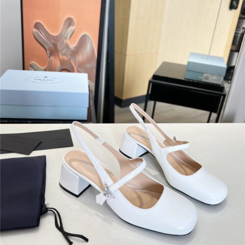 High Quality Luxury Prada New Mary Jane Sandals