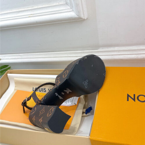 High Quality Luxury Louis Vuitton Explosive Style Platform High-Heeled Sandals – Style 70467 product detail