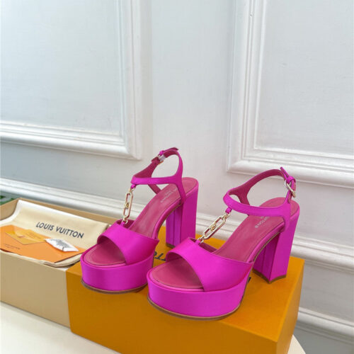 High Quality Luxury Louis Vuitton Explosive Style Platform High-Heeled Sandals product detail