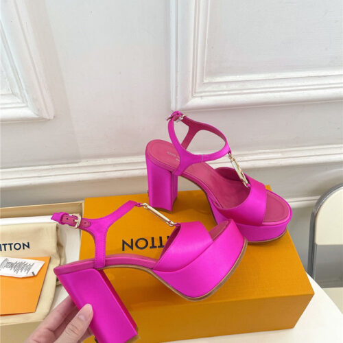 High Quality Luxury Louis Vuitton Explosive Style Platform High-Heeled Sandals product detail