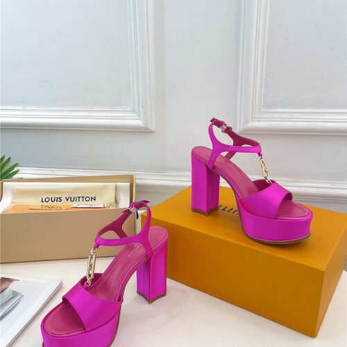 High Quality Luxury Louis Vuitton Explosive Style Platform High-Heeled Sandals product detail