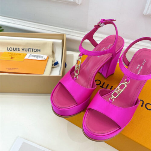 High Quality Luxury Louis Vuitton Explosive Style Platform High-Heeled Sandals product detail