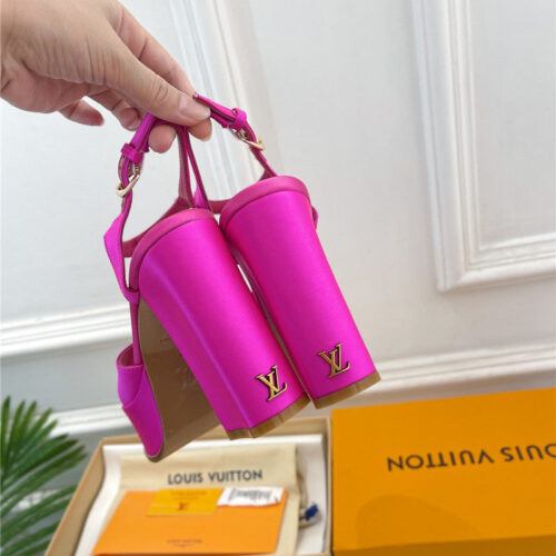 High Quality Luxury Louis Vuitton Explosive Style Platform High-Heeled Sandals product detail