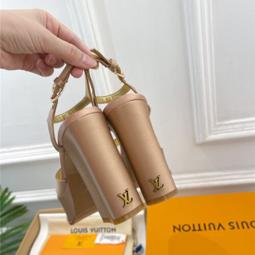 High Quality Luxury Louis Vuitton Explosive Style Platform High-Heeled Sandals – Style 32611 product detail