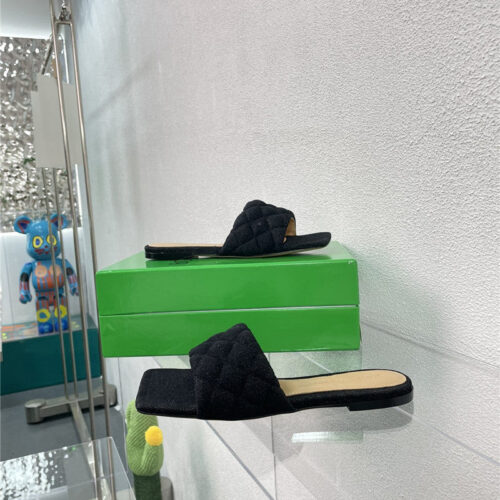 High Quality Luxury Bottega Veneta New Wash Denim Deep Mouth Slippers product detail