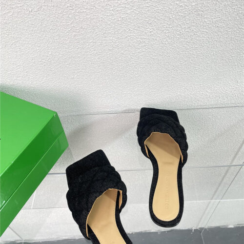 High Quality Luxury Bottega Veneta New Wash Denim Deep Mouth Slippers product detail