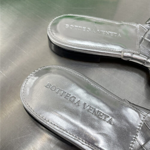 High Quality Luxury Bottega Veneta Spring Summer Flat Large Woven Slippers product detail