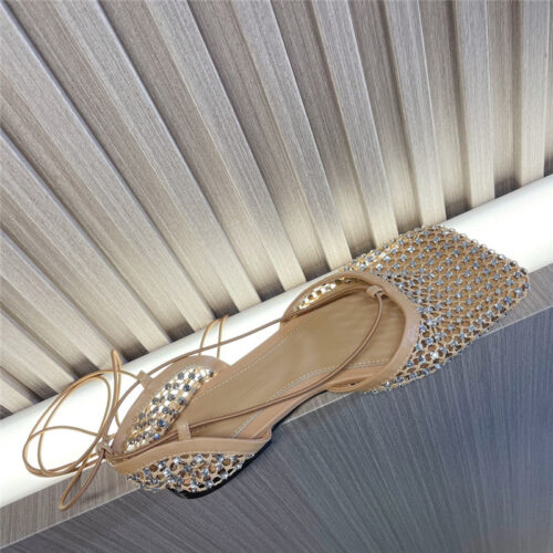 High Quality Luxury Bottega Veneta Diamond Mesh Sandals – Style 80198 product detail