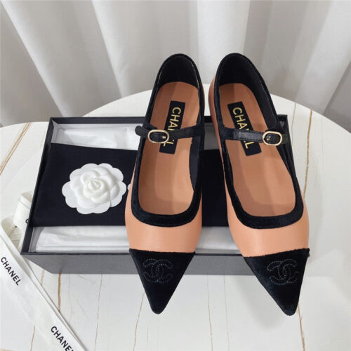 High Quality Luxury Chanel Spring Summer New Mary Jane Womens Shoes