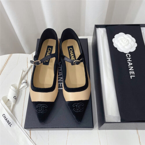High Quality Luxury Chanel Spring Summer New Mary Jane Womens Shoes – Style 97030