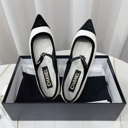 High Quality Luxury Chanel Spring Summer New Mary Jane Womens Shoes – Style 95334 product detail