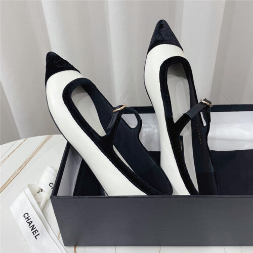 High Quality Luxury Chanel Spring Summer New Mary Jane Womens Shoes – Style 95334 product detail