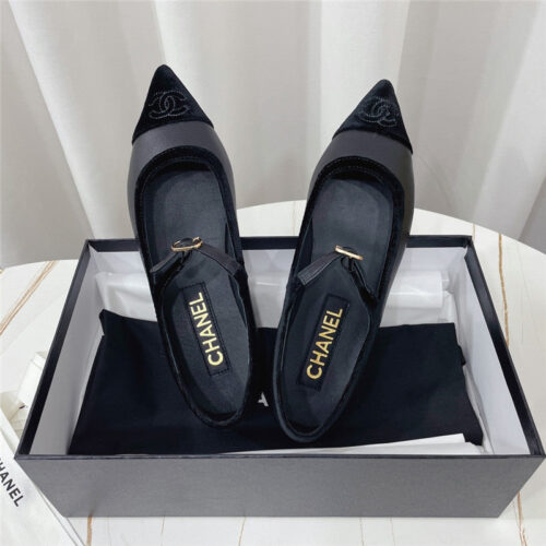 High Quality Luxury Chanel Spring Summer New Mary Jane Womens Shoes – Style 28102 product detail