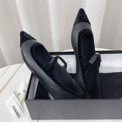 High Quality Luxury Chanel Spring Summer New Mary Jane Womens Shoes – Style 28102 product detail