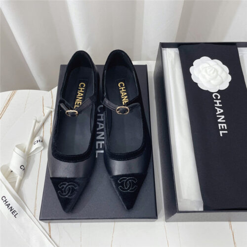 High Quality Luxury Chanel Spring Summer New Mary Jane Womens Shoes – Style 28102 product detail