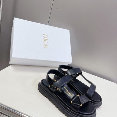 High Quality Luxury Dior New Velcro Sandals – Style 42982 alternate view